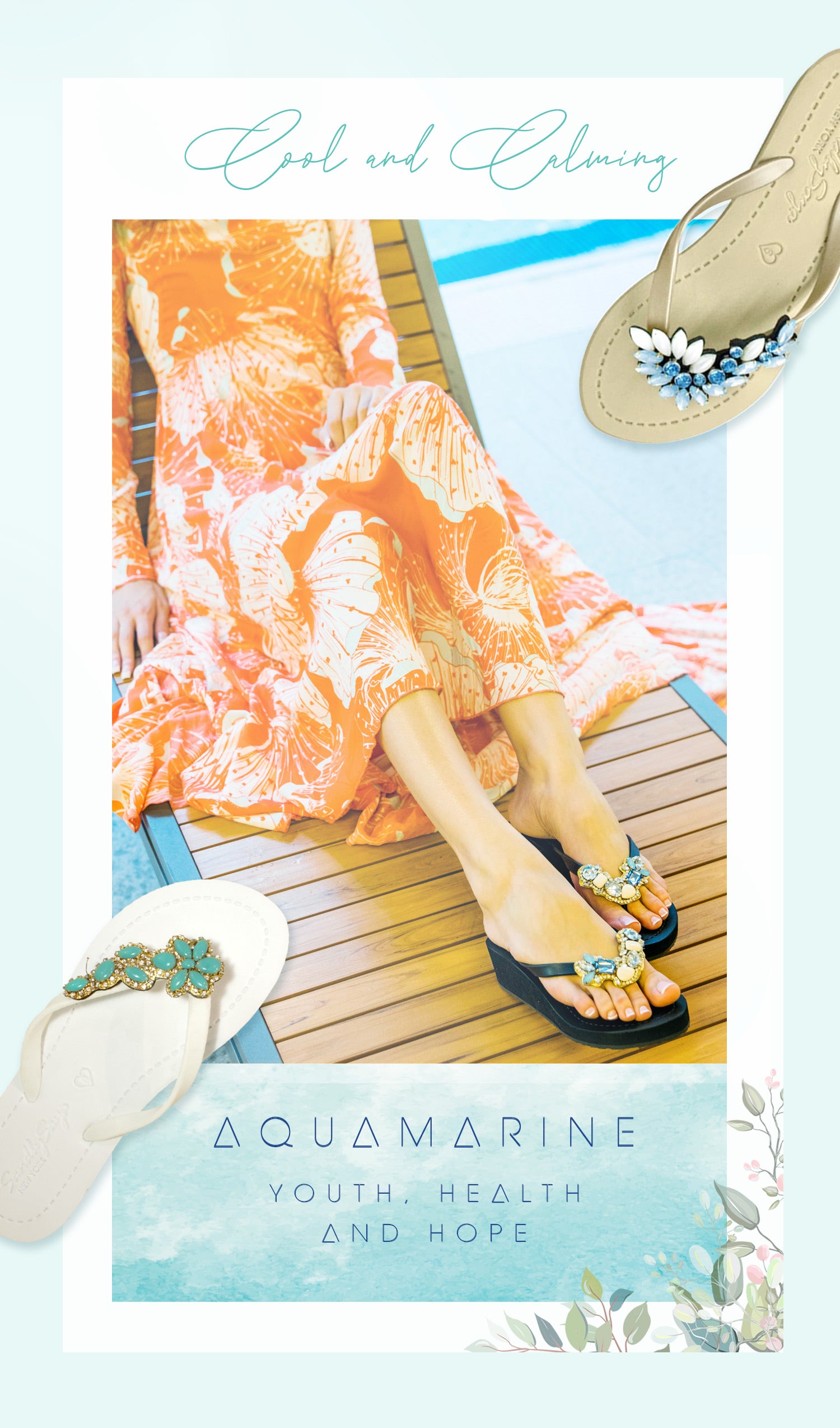 March Birth Stone Aquamarine BLUE 💙