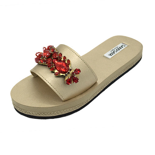 Waterproof women’s espadrille flat