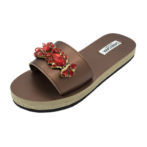Waterproof women’s espadrille flat