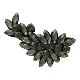 Black Manhattan Brooch with Crystals Women's Accessories