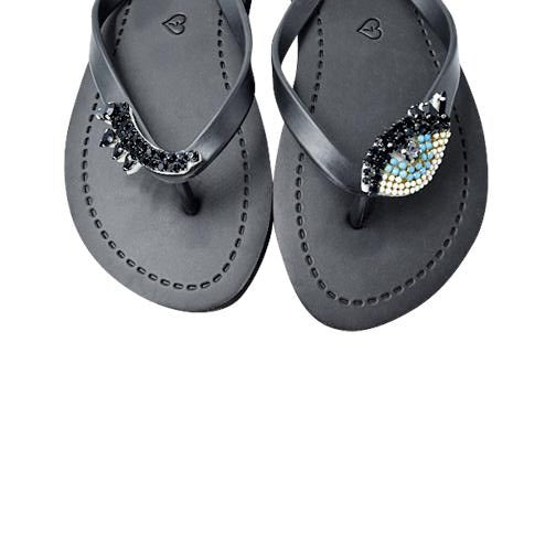 Eyes pop emoji sandal