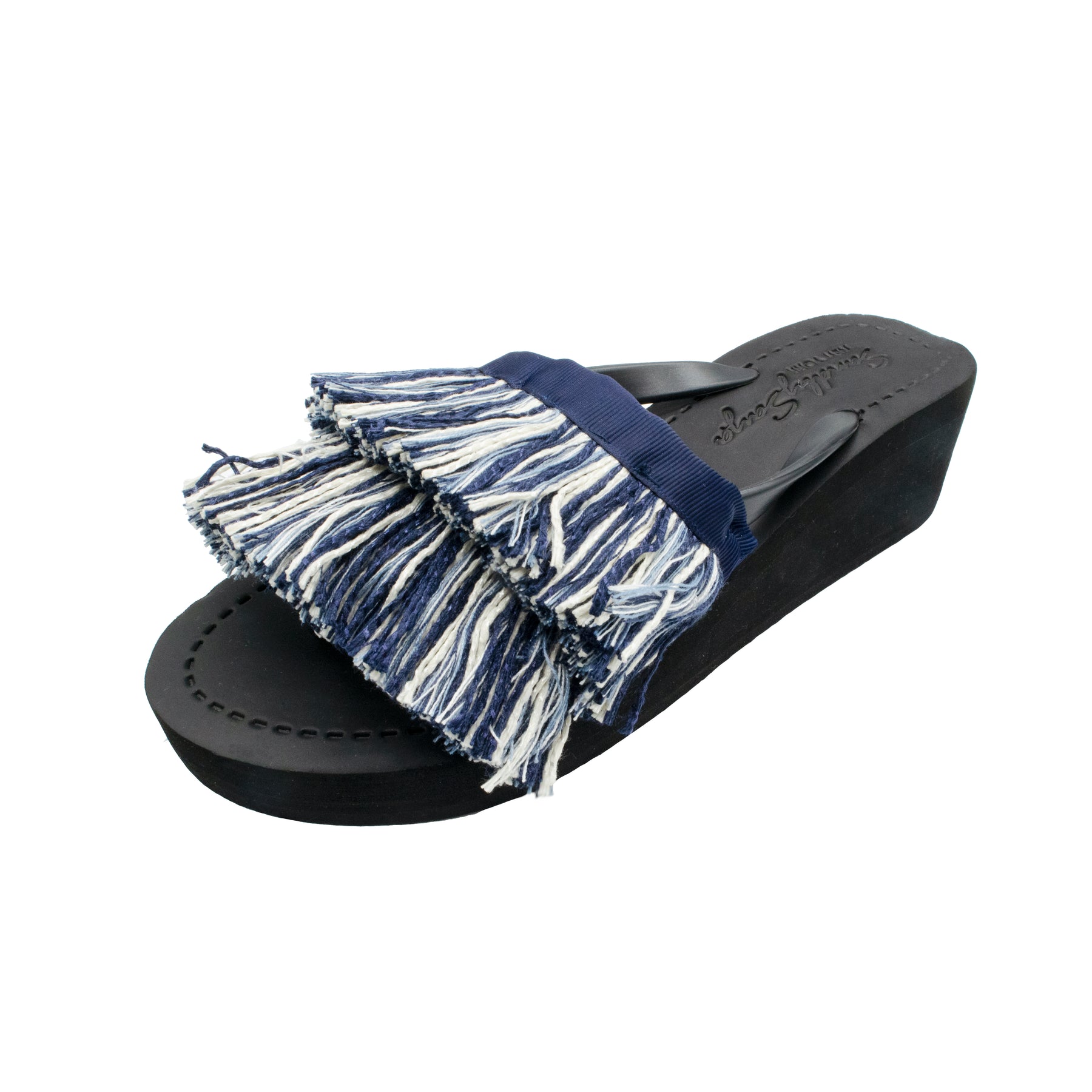 Irving - Women's Mid Wedge, Blue, White, Tussle