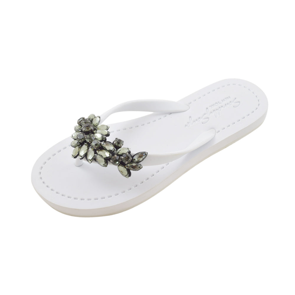 Black crystal best seller sandal