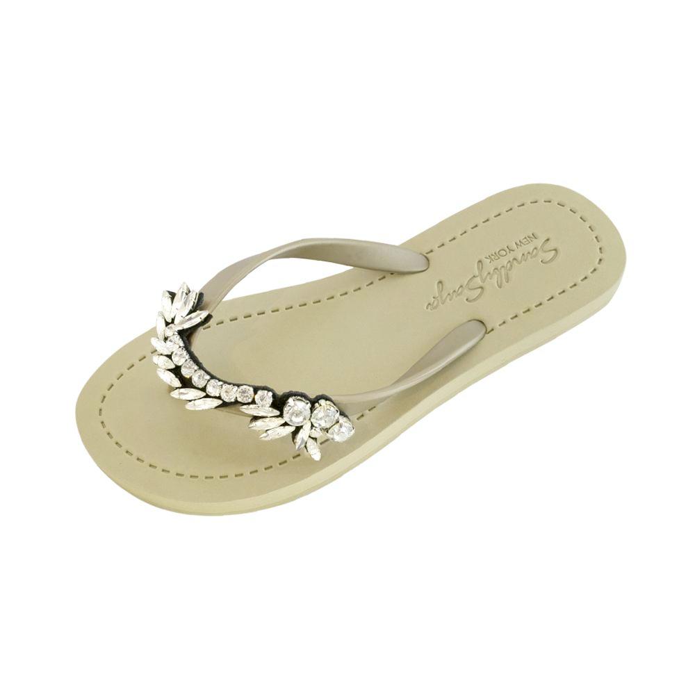 Crystal stones sandal