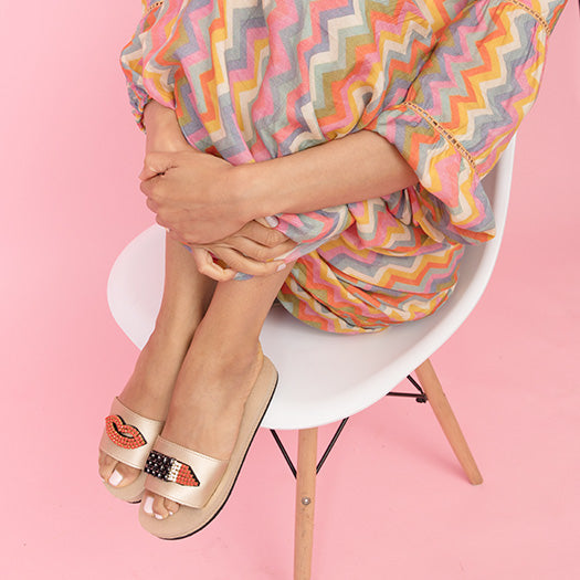 Waterproof women’s espadrille flat
