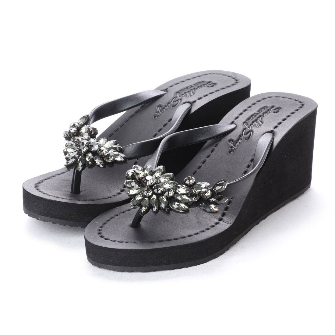 Manhattan Black - Women's High Wedge