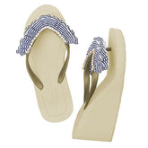 Rockway gold high wedge sandals