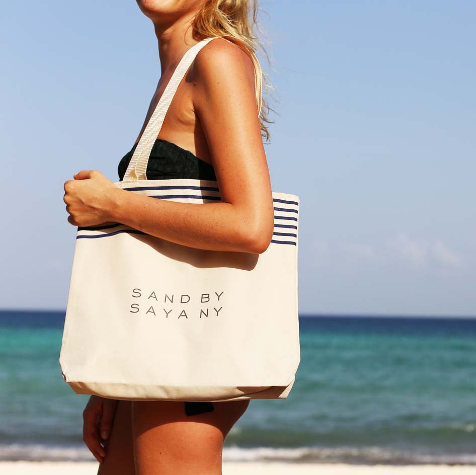 Stripe Beach Tote