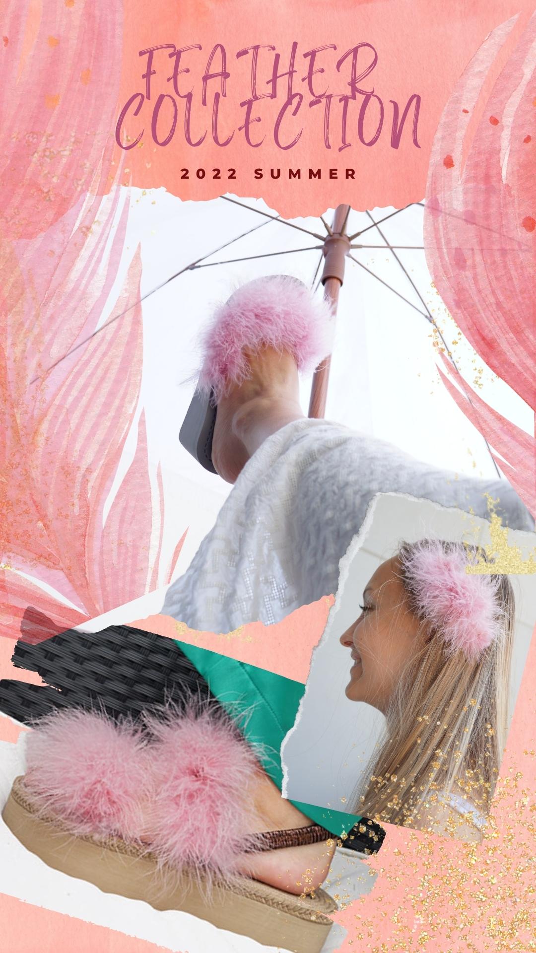 Pink Feather collection has arrived