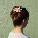 3 Pink Stars-Sequence Hair Clips