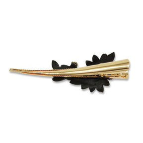 Manhattan Black - Hair Clips -Rhine Stone Embellished Womens Accessories