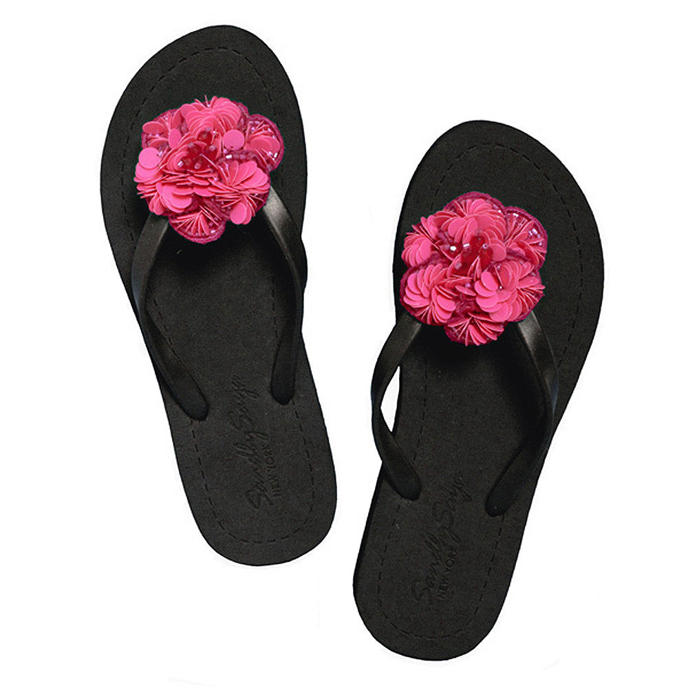 Noho (Pink Flower) - Women's Flat Matte, Pink, Flower