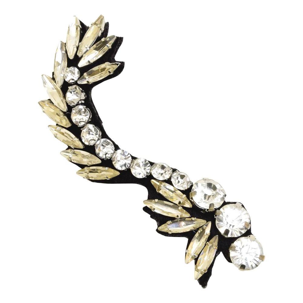 Nomad - Brooch, Crystal, Pin, White