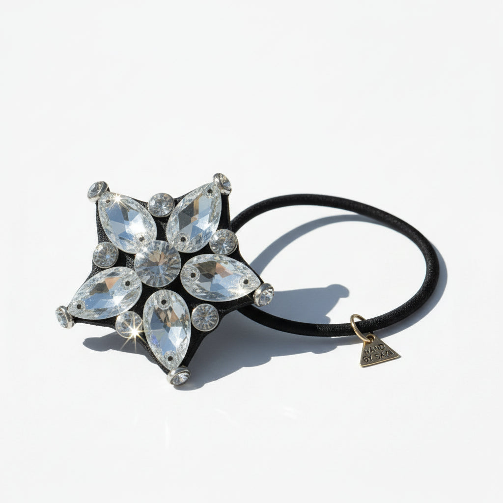 Crystal stones and star