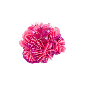 Pink / Yellow Noho Flower - Brooch