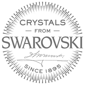Swarovski Black Onyx Triangle- Hair Tie