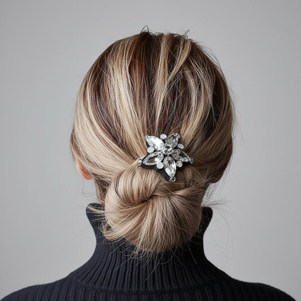 クリスタルスターヘアタイ