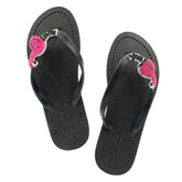 Women's Flat Matte Sandal - Pink, Flamingo