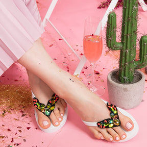 Cactus- Girls Rhine stone Embellished Flip Flops Sandals