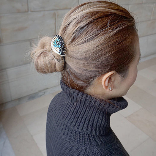 Eyes - Hair Pin/ Hair Tie Crystal Rhinestones Embellished Accessories